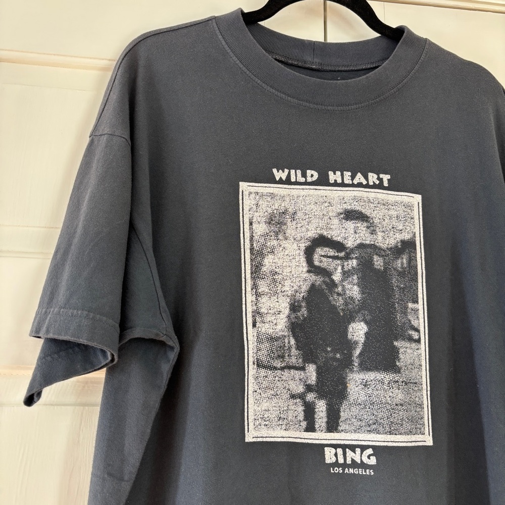 NEW ANINE BING Harley Mohawk Tee T-Shirt Dress Size XS 100% Cotton Graphic Tee - Picture 6 of 14